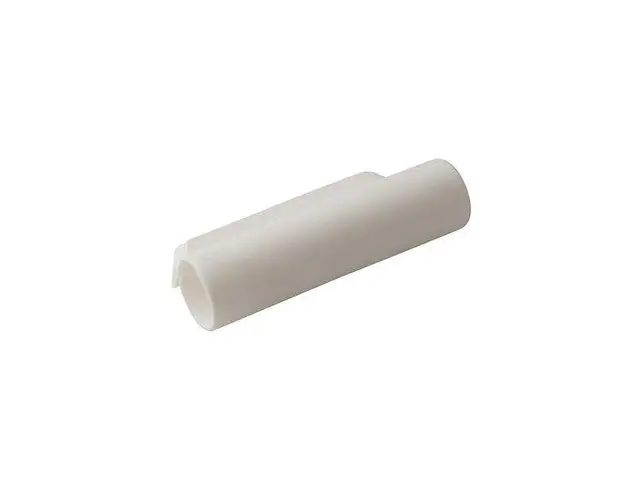 Накладка декоративная верхней петли на створке, белая