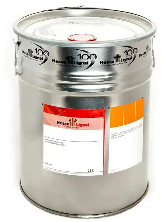 ПУ-пигментлак Hesse DB 45245-102 чёрный, ш/мат., н.у.25л (10:1 HES4650.00)