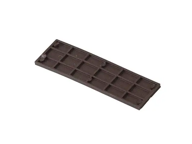 Пластина рихтовочная Bistrong 100x30x3 красная
