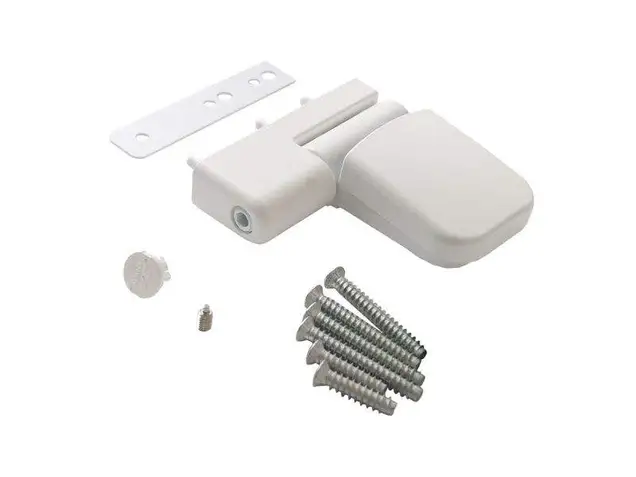 Петля дверная Maxbar 89NN, 16,5-19 мм, Белый RAL9016