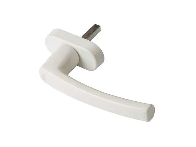 Ручка Rotoline 35 мм белый RAL 9010 (227806), с логотипом Roto