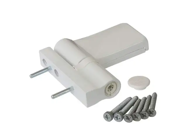 Петля Maxbar KT-V 6R наплав 18-23мм Белый RAL9016