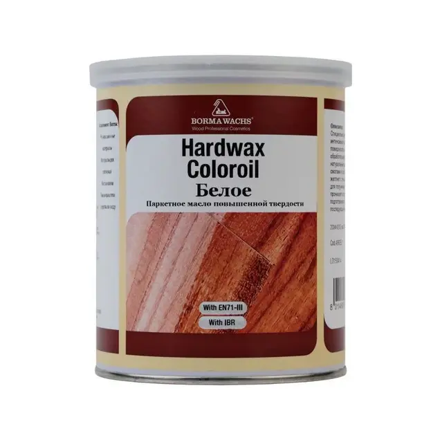 Масло с твердым воском HARDWAX COLOR OIL WHITE