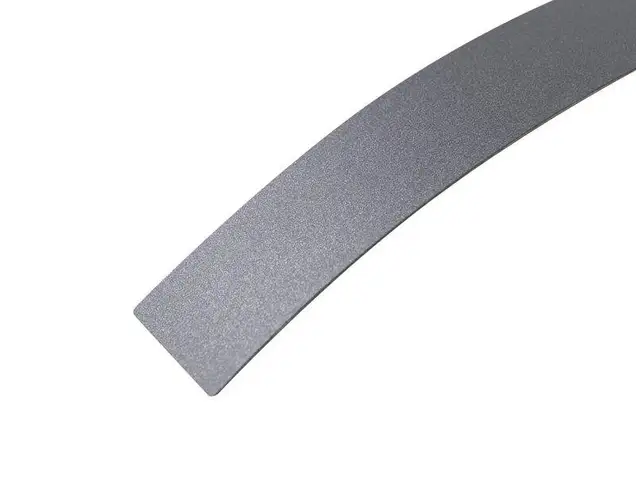 Кромка ABS ALPHA-TAPE Metallica 23х1 мм, одноцветная, без защитной пленки, антрацит Metaldeco