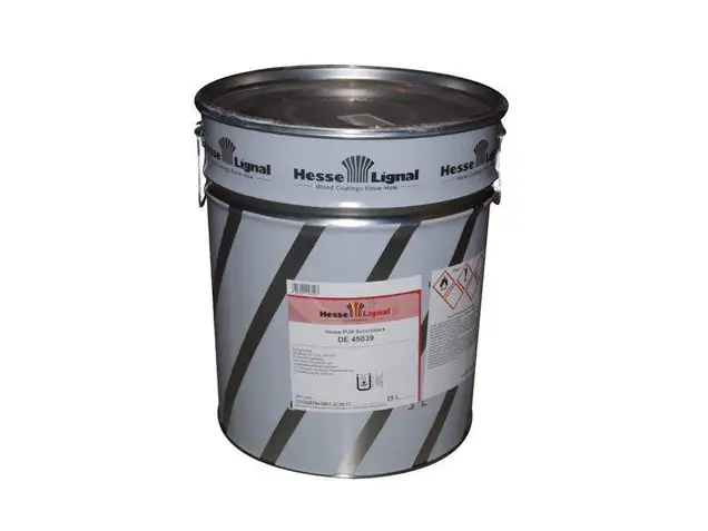 ПУ-лак Hesse DE 45039 д/корабельной мебели, в/гл., н.у.25л (10:1 HES4650.00)