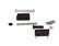 Петля Maxbar KT-R 16/3,0мм, Коричневый RAL8077