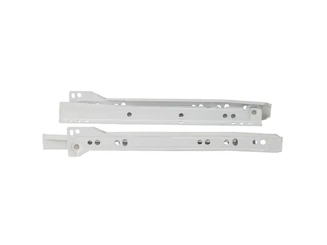 Направляющие роликовые Firmax длина 300 мм, белые, RAL9003, (4 части)