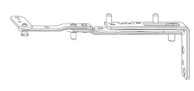 Петля поворотная прав. H. FZ 30 Designo II L. NT