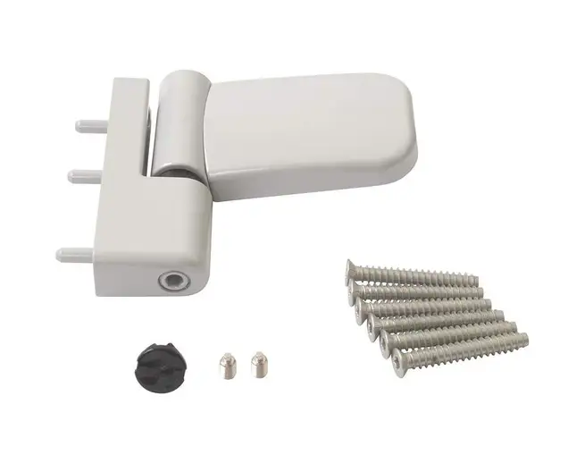 Петля дверная Maxbar 105NN, 16,5-19 мм, Серебристый RAL9006