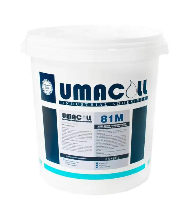 Клей UMACOLL 81МГ2500, голубой, 30 кг