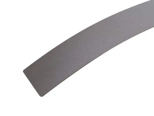 Кромка ABS ALPHA-TAPE Metallica 23х1 мм, одноцветная, без защитной пленки, базальт Metaldeco