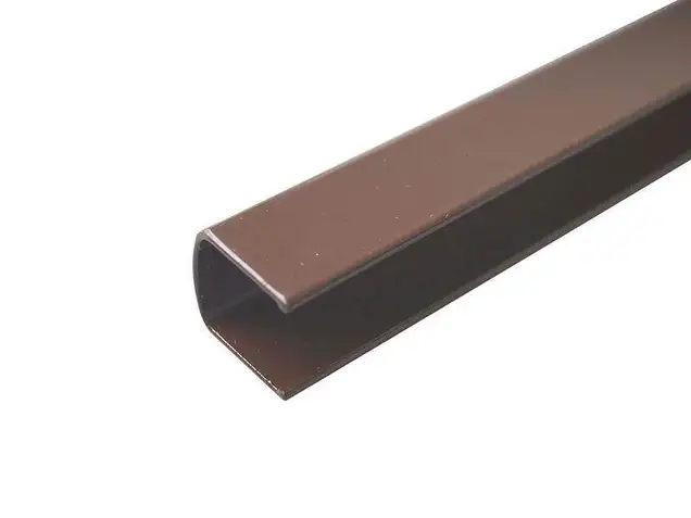 Профиль декоративный для VENTUS, коричневый RAL8017 L=2000