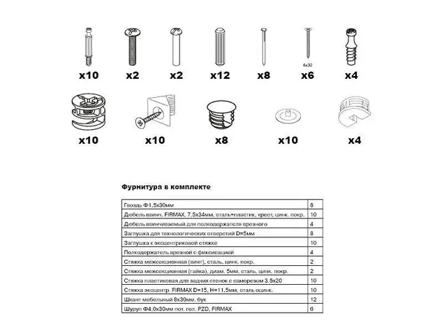 Корпус напольный стандартный 800*530 высотой 720 под 2 фасада, ЯШС 3127