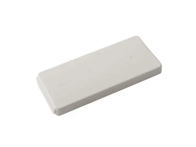 Розетка прямоугольная  белая  RAL9010