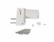 Петля дверная Maxbar PS 23 (17-20.5/85-31) RAL 9016 E, Белый