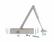 Доводчик Dorma ts-Profil EN2/3/4 + size 5, с тягой, Серебристый