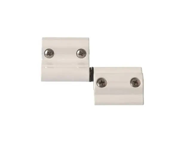 Петля поворотная оконная, Проведал, регулируемая +-1,2 mm, белая RAL9016