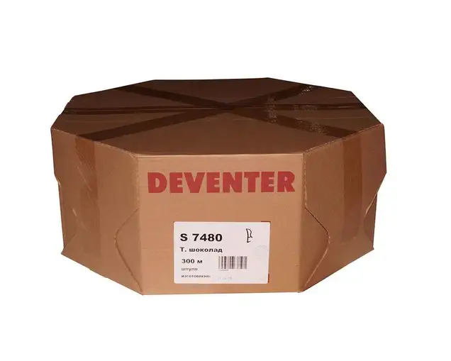 Уплотнитель контурный для межкомнатных дверей DEVENTER, ТЭП, темный-шоколад темный шоколад RAL 8017