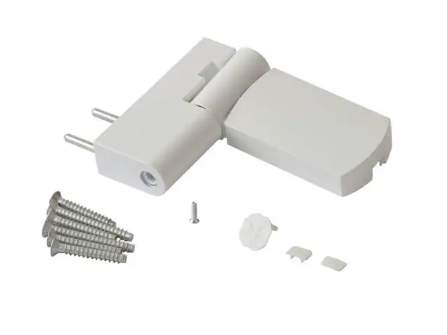 Петля дверная Maxbar PS27 (23-26,5/105-42) RAL9016 E, Белый