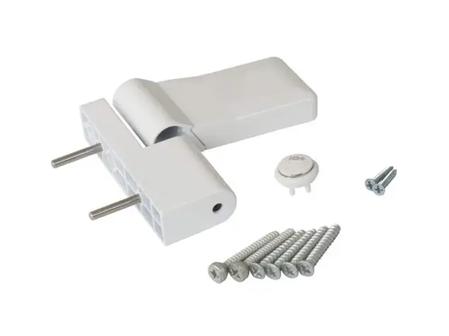 Петля дверная ELEMENTIS серия IQ-Plus 19-22 мм, Белый RAL9016