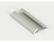 Направляющая для распашной двери, алюминий, L=5800 мм, серебро.
