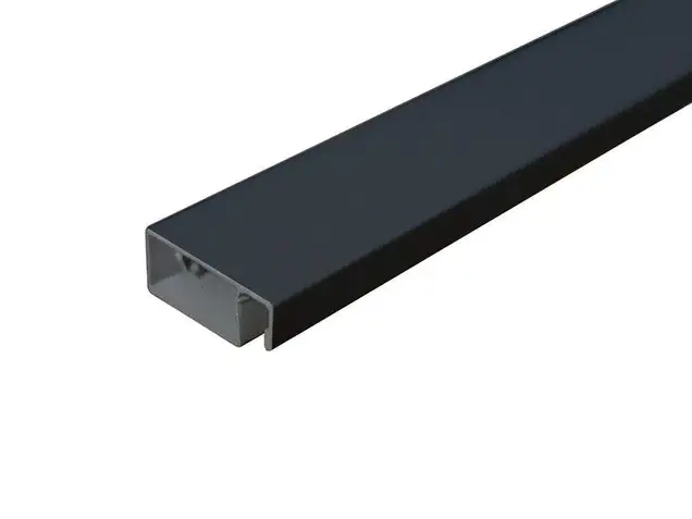 Профиль BAUSET МС-БАЗА 10х25 основной антрацит RAL7016 (6,0м)