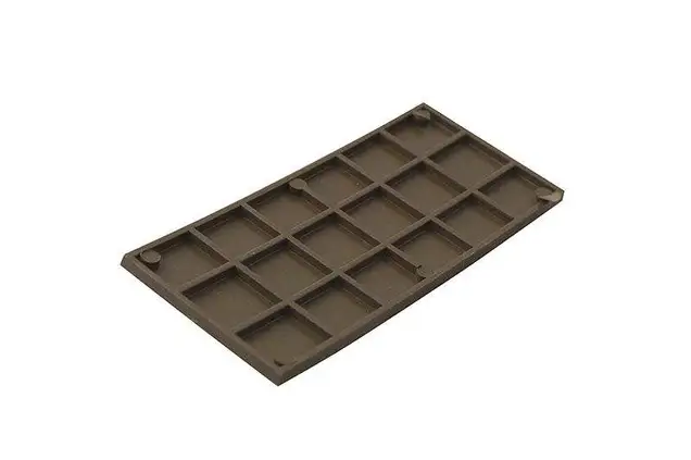 Пластина рихтовочная Bistrong 100x44x3 красная