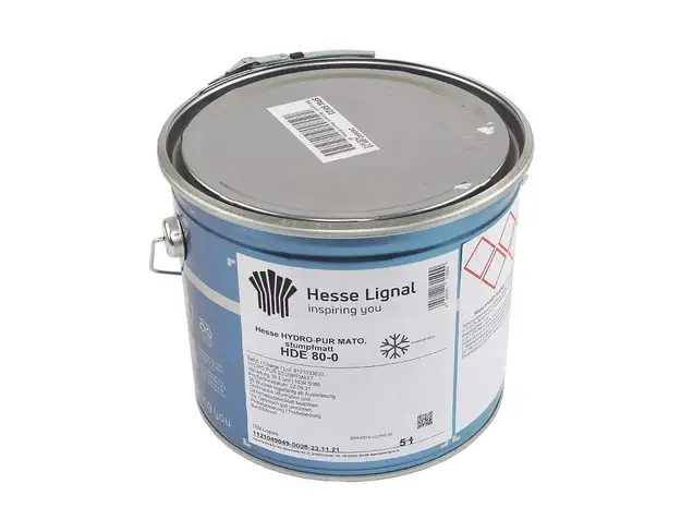 Лак водный Hesse HDE 80-0 гл/мат, б/цв., н.у.5л (10:1 HSA0091/07)