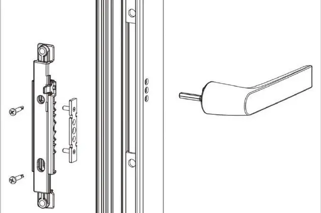 Ручка оконная NP Ultra, круглая, Европаз,  черная RAL9005, 03961500