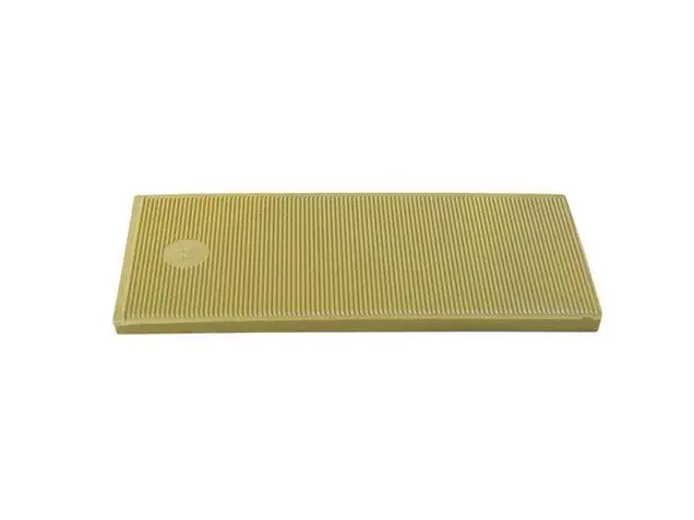 Пластина рихтовочная Bistrong 100x44x4 желтая