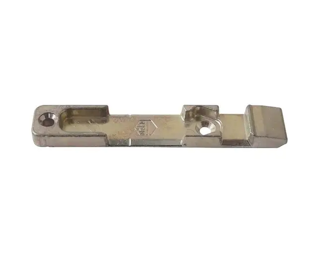 Планка ответная поворотно-откидная, гладкий фальц 20 мм