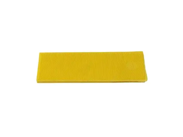 Пластина рихтовочная Bistrong 100x34x4 желтая