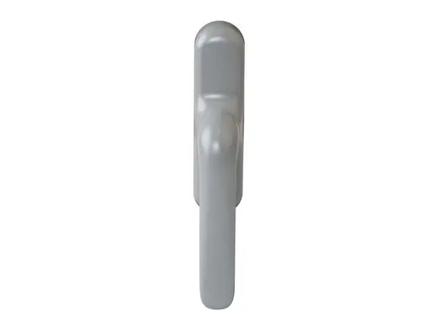 Комплект поворотный Giesse Classic V.02, серебро RAL9006, 01188970