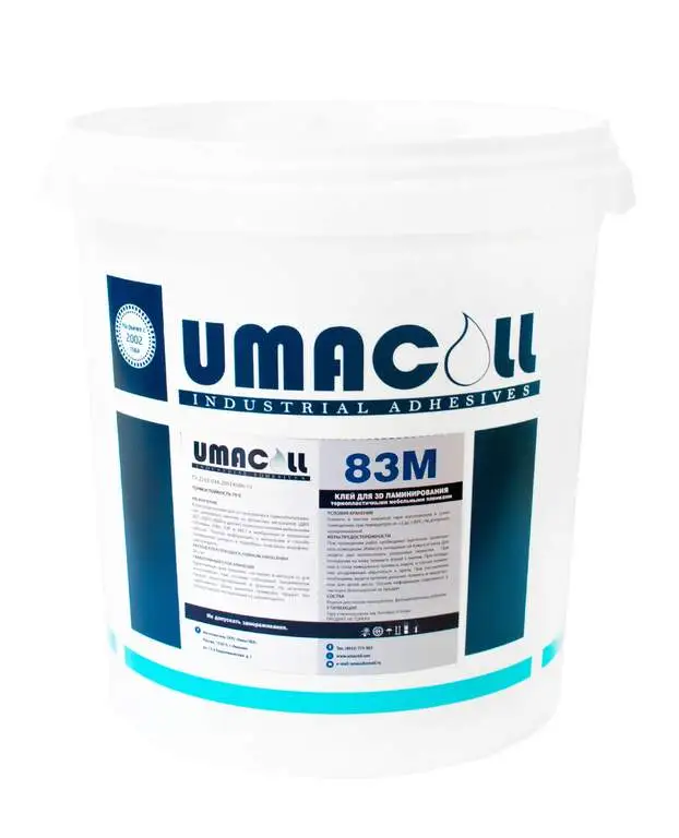Клей UMACOLL 83МГ1500, голубой, 30 кг