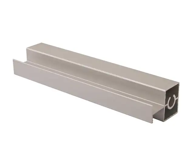 Планка средняя под крепеж Classic Slim, алюминий, L=5800 мм, серебро.