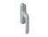 Комплект поворотный Giesse Classic V.02, серебро RAL9006, 01188970