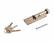 Цилиндр профильный MAXBAR с круглой ручкой C/K1 45 (ключ)/60(ручка), никелированный