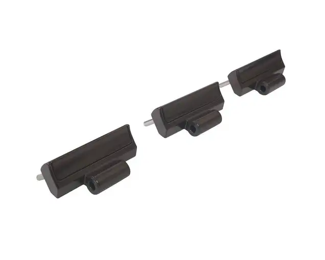 Петля на створке, 20мм, Patio FOLD Alu (3 штуки), черная R04.4