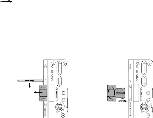 Замок многозапорный H600 3592P8 2200F2x16SIL 4V 2225 S