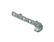 Петля нижняя рамная KF D6x8 (100кг)
