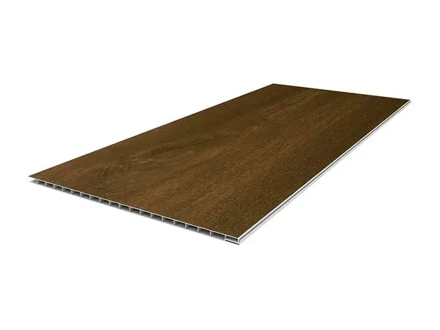 Панель откоса Qunell 250мм орех (Renolit 2178-007) 6,0 м