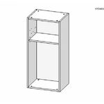 Корпус навесной высокий 450*340 высотой 960 под 2 складных фасада с сушкой (Free Fold)