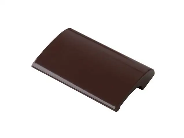 Ручка балконная Internika DE LUXE, коричневый RAL 8017 металлическая