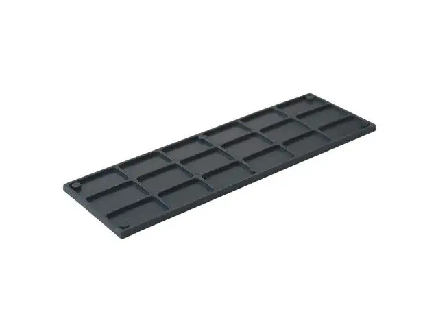 Пластина рихтовочная Bistrong 100x32x2 синяя