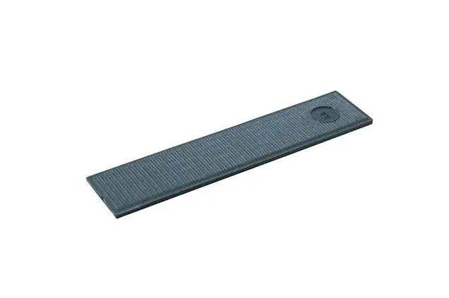 Пластина рихтовочная Bistrong 100x22x2 синяя
