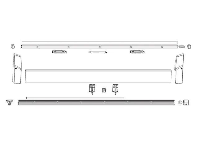 Шины SKB-S/SE/Z 1051-1250, комплект белый