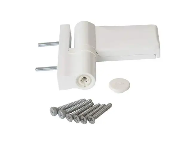 Петля Maxbar KT-V 6R наплав 18-23мм Белый RAL9016