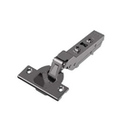 Петля для смежных дверей Alphalux Titan Clip-On, без пружины, угол открывания 100°, 48мм, чашка 35 мм, титан