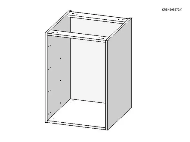 Корпус напольный стандартный 500*530 высотой 720 с ящиками