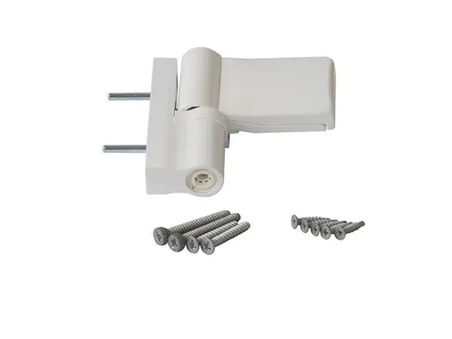 Петля Maxbar KT-N наплав 18-23мм Белый RAL9016